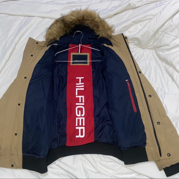 Tommy Hilfiger Short Snorkel Coat Mens 